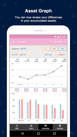 Money Manager Expense and Budget app screenshot 2