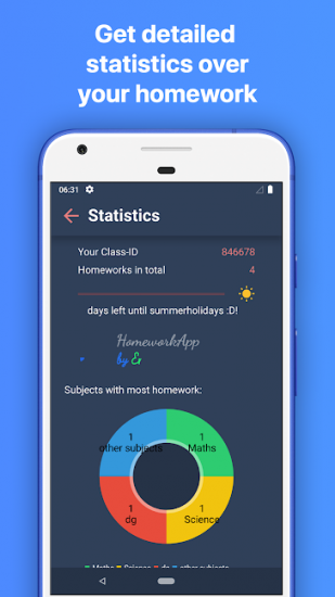 The HomeworkApp app screenshot 2