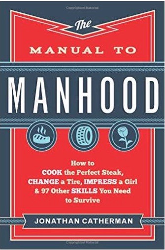 The cover of the book titles manual to manhood