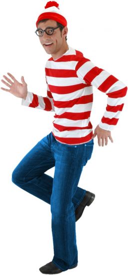 The guy in the where's Waldo costume