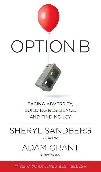 book cover of Sheryl Sandberg’s Option B