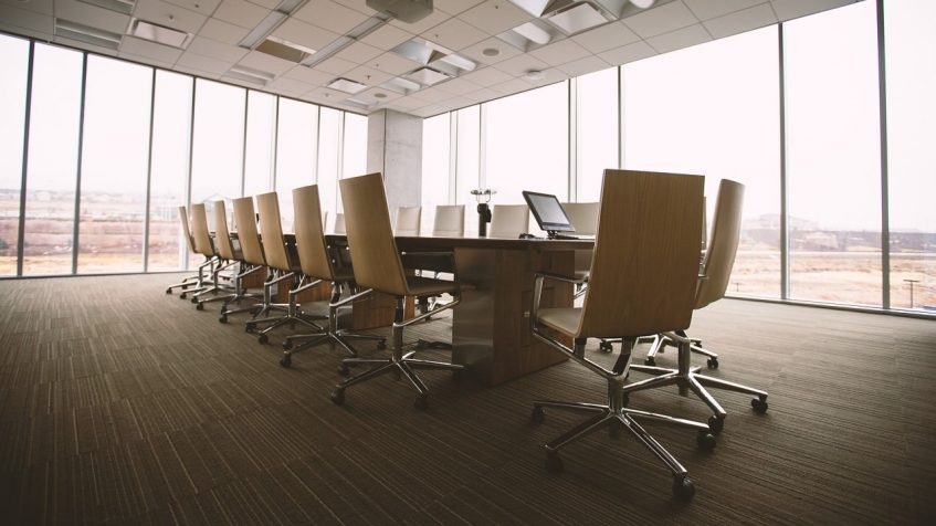 empty conference room