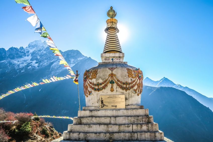 Stupa Namche Bazaar Nepal