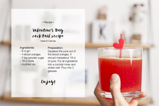 punch recipe for Valantines Day