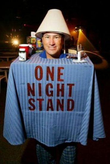 the guy in a one night stand costume